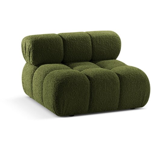 Micadoni zelen modul za sedežno garnituro iz tkanine boucl&amp;eacute; (sredinski modul) bellis &amp;ndash; home Slike
