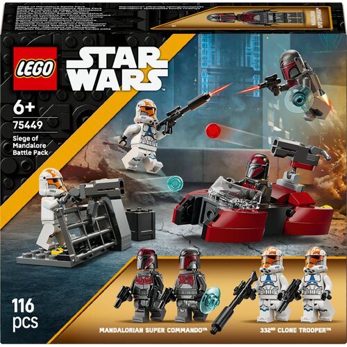 Lego LEGO&amp;reg; Star Wars&amp;trade; Bojni komplet Opsada Mandalorea 75449 Slike