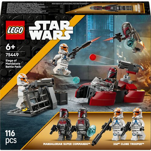 Lego star wars - opsada mandalora &amp;ndash; borbeno pakovanje (75449) Slike