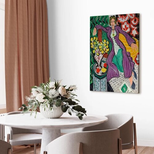 Slika - Henri Matisse &amp;ndash; Woman in a Purple Coat 20x30 Akustična Slike