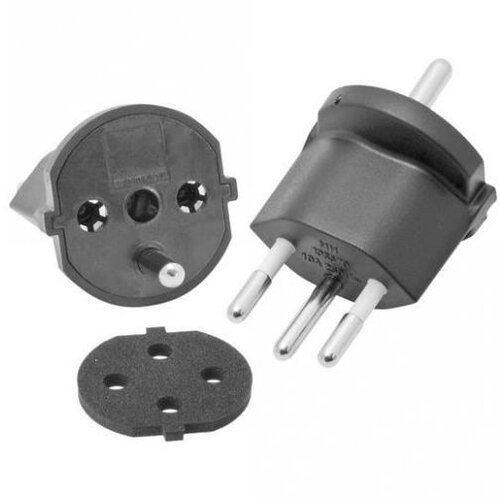 Fiksni adapter za Švajcarsku SCHUKO/J 230V IP44 crna Cene