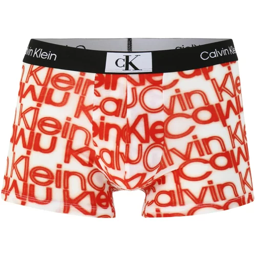 Calvin Klein Underwear Boksarice rdeča / črna / bela