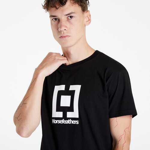 Horsefeathers Base T-Shirt Black Cene