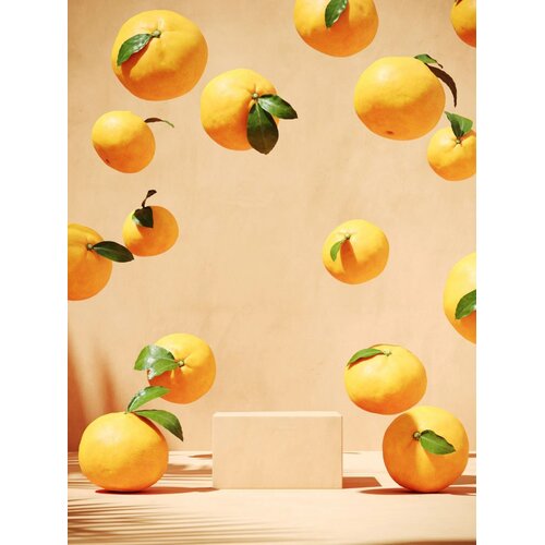 Venture Home poster Lemons 50 &amp;times; 70 cm, bež Slike