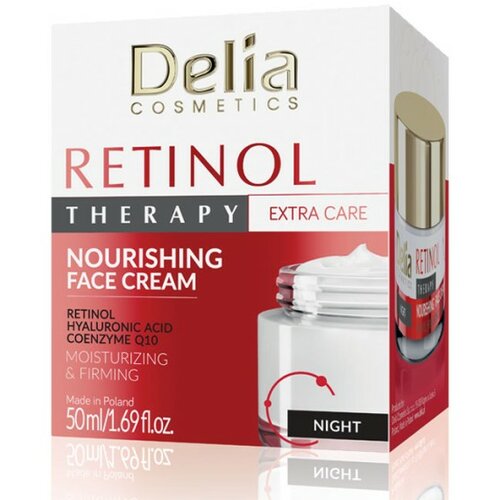 Delia retinol krema za lice protiv bora sa hijaluronom i q 10 Cene