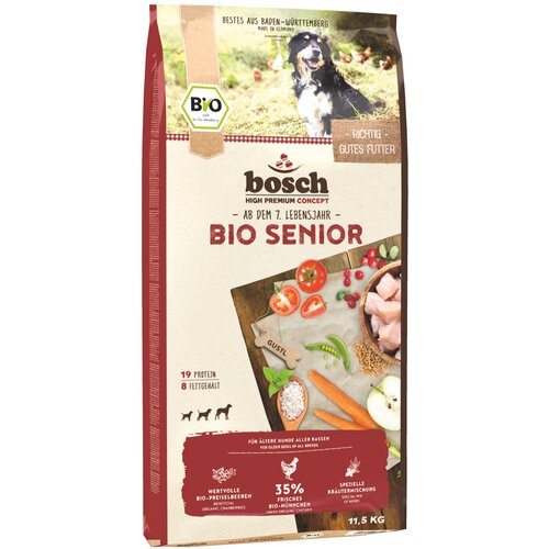Bosch Bio Senior hrana za pse - 2 x 11,5 kg Cijene