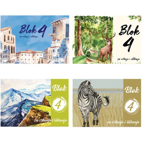 Spirit blok za crtanje 4 10L Slike