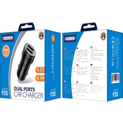 Jellico F2S AVTO POLNILEC 18W 2XUSB ZA IPHONE V AVTO, (5000337799) Cene