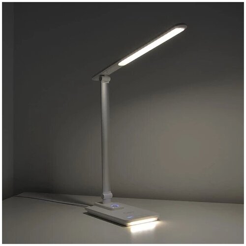  LED prigu&amp;scaron;iva stona lampa sa USB priključkom, LED/9W/230V, 3000K/4000K/5500K, bela Slike