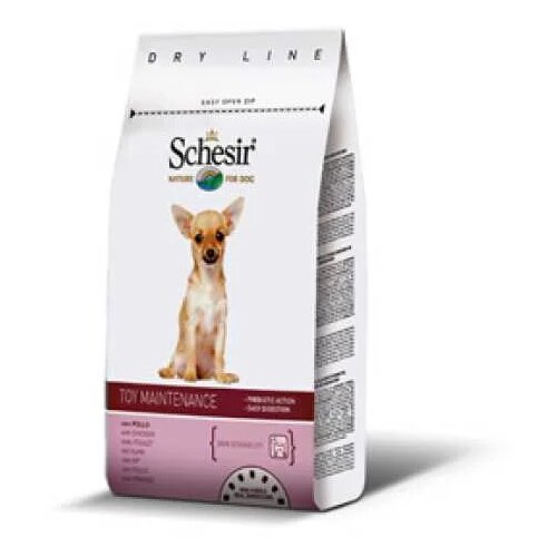 Schesir hrana za pse patuljastih rasa dry Small Toy Dog Piletina 2kg Slike