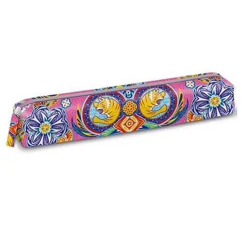 Ars Una Catalina Estrada ozka peresnica 20x4x4cm motiv tigra Cene