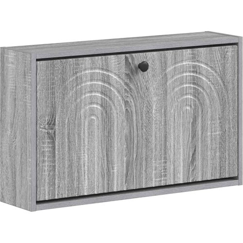  Ormar za cipele na zidu ALKMAAR 71 x 17 x 43 cm Siva Sonoma Cene