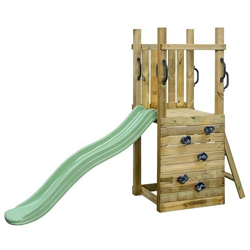 Swing King Otro&scaron;ki igralni stolp Irma Small (Do x &Scaron; x V: 185 x 70 x 120 cm, Pastelno modra) Cene