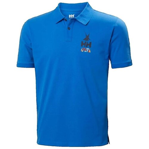 Helly Hansen Polo majice kratki rokavi Polo Koster coton bio manches courtes Modra Cene