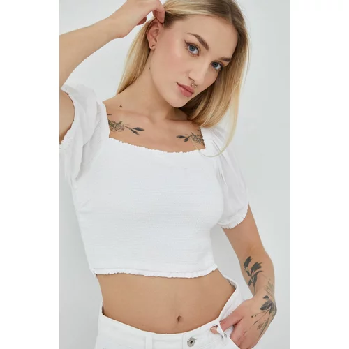 Superdry Bluza za žene, boja: bijela, glatka