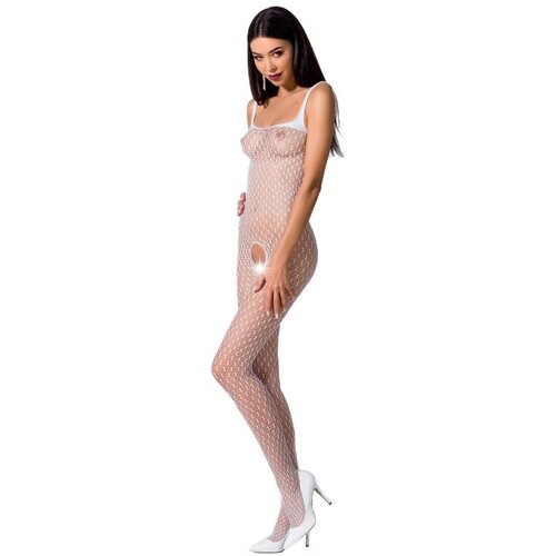 Passion WOMAN BS071 BODYSTOCKING - BELA ENA VELIKOST BLANCO ENA VELIKOST, (21240302) Cene