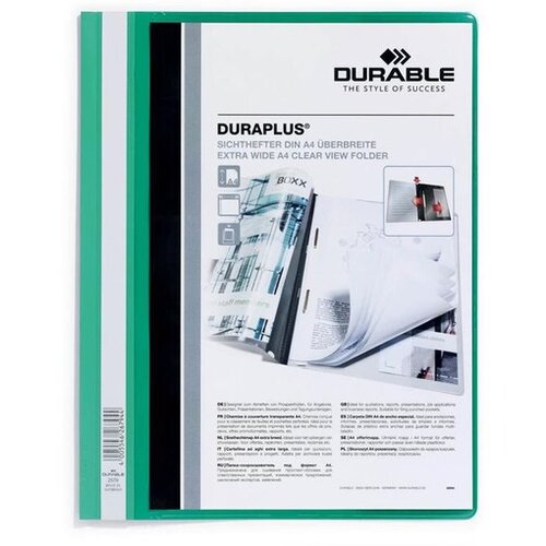Durable Mapa s pvc kopčom Duraplus 2579, Zelena Cijene