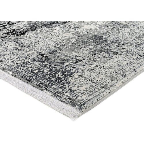 Dieter Knoll TKANA PREPROGA Avignon 240/300 cm tkano temno siva Slike