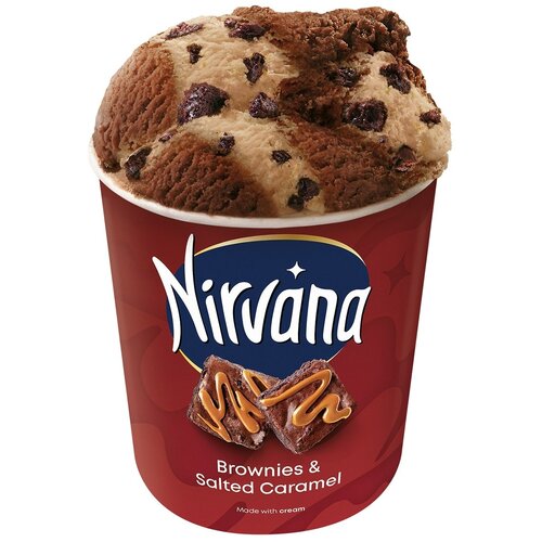  Sladoled nirvana brownies and salted caramel 470ML Cene