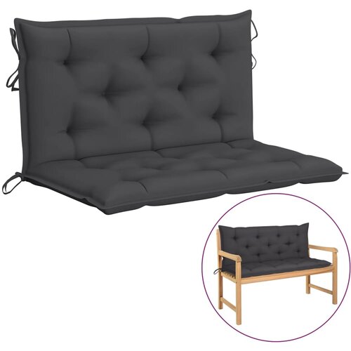 vidaXL Blazina za gugalni stol antracitna 100 cm blago Cene