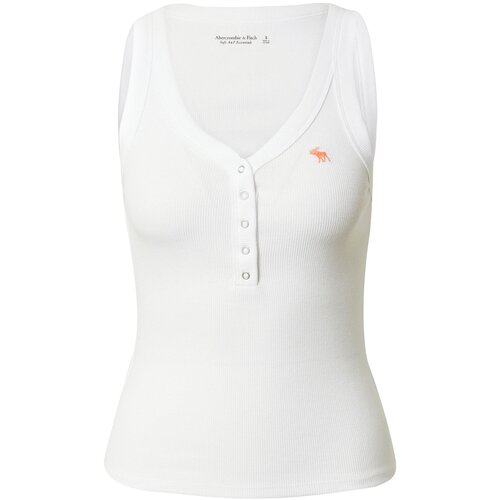 Abercrombie &amp;amp; Fitch Top oranžna / bela Slike