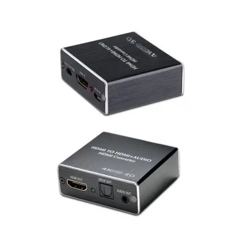 Kettz HDX-KT430 HDMI na HDMI SPDIF 4k 30Hz 3.5 mm Ekstractor Slike