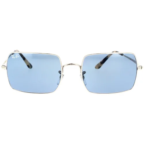 Ray-ban Occhiali da Sole Rectangle RB1969 9197/56 Srebrna