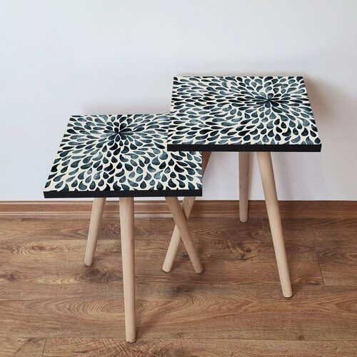 Hanah home set klub stočića 2Shp54, 2 komada, Šareni Cene