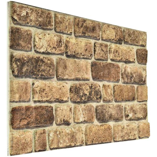  Zidne panele 10 pcs Tamni pijesak 100 x 50 cm EPS pjena Cene