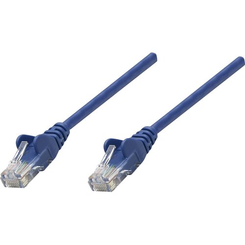 Intellinet 735384 RJ45 omrežni kabel\, Patch kabel CAT 6 S/FTP 2.00 m modra pozlačeni konektorji 1 kos, (20419260) Cene