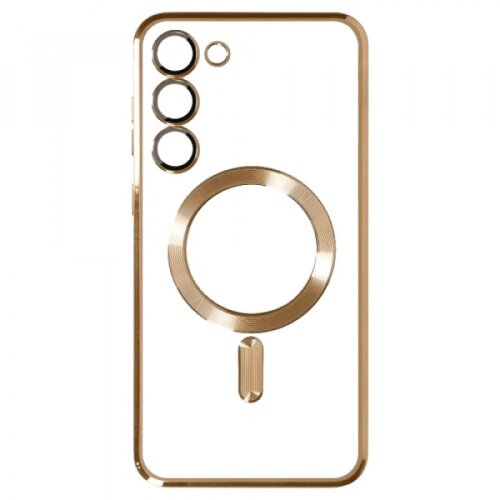 Silikonska futrola magsafe samsung S23 gold Slike