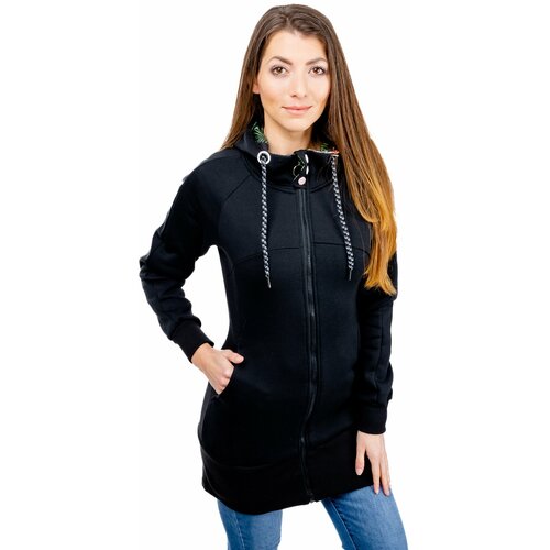Glano Women's Stretched Sweatshirt - Black Cene