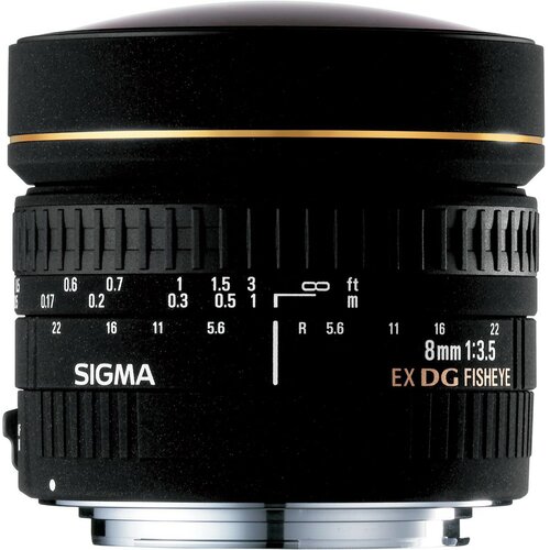 Sigma 8mm f/3.5 EX DG Cirkular Fisheye objektiv za Nikon (485955) Cijene