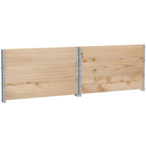 vidaXL okviri za palete 3 kom 100x100 cm od masivne borovine Cene