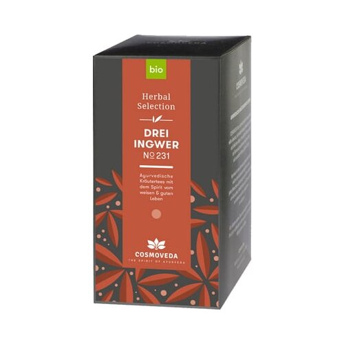 Cosmoveda Bio čaj s 3 ingverji Cene