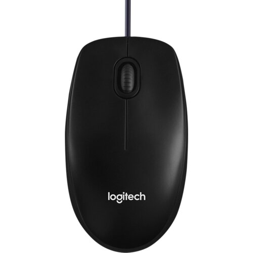 Logitech B100 Corded Mouse &amp;ndash; BLACK &amp;ndash; USB &amp;ndash; B2B Slike