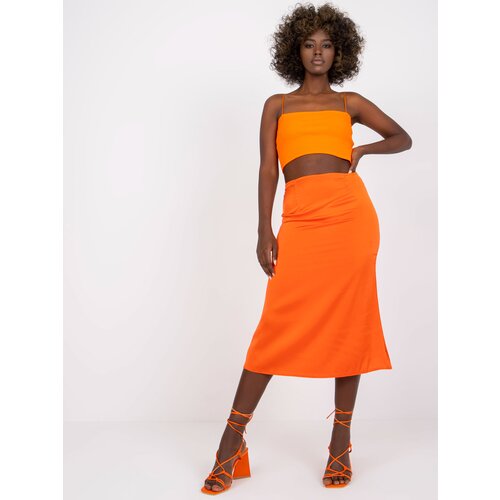 RUE PARIS Skirt-WN-SD-1702.21-orange Slike