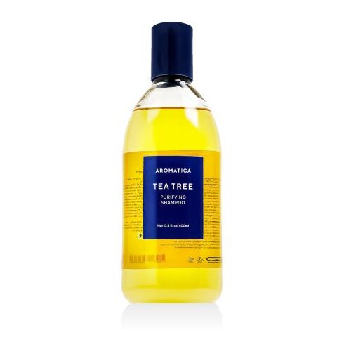 AROMATICA Tea Tree Purifying Shampoo 400 ml &amp;scaron;ampon mastni lasje izpadajoči lasje unisex Slike