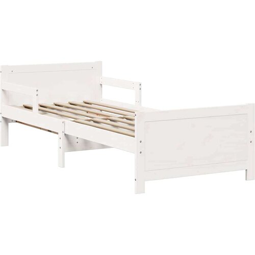 VidaXL produživi krevet za djecu other bijelo 80 x 130 / 165 / 200 cm Slike