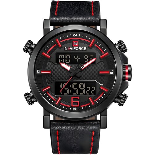 Naviforce Ura RY-14617 - Črna / rdeča Cene
