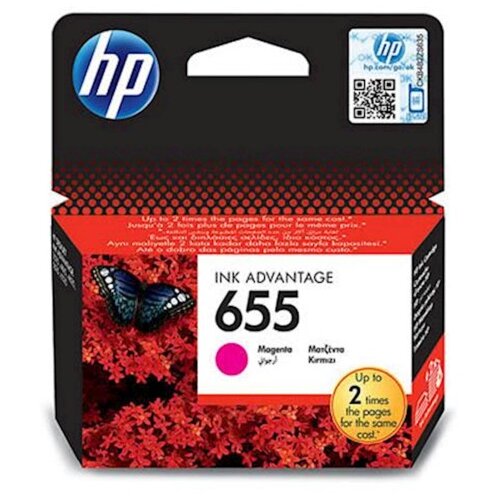 HP ČRNILO MAGENTA 655 ZA DESKJET Advantage 3525/4615/5525 ZA 600 STRANI Cene