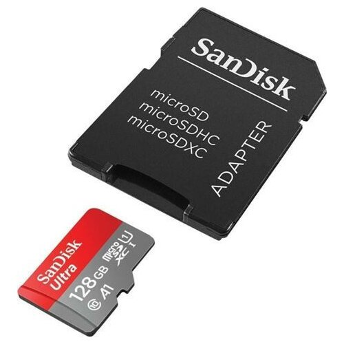 Sandisk Micro SD 128GB Ultra + adapter SDSQUA4-128G-GN6MA memorijska kartica Slike