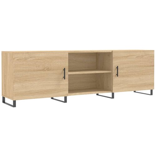 Maison Chic TV omarica - TV stojalo - Televizijska omarica sonoma hrast 150x30x50 cm inženirski les, (21701837) Cene