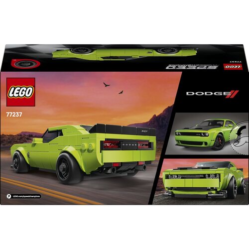 Lego Igračka Dodge Challenger SRT Hellcat Sportski Auto Slike