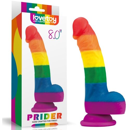 Lovetoy 8'' Prider Dildo LVTOY00540 Cene