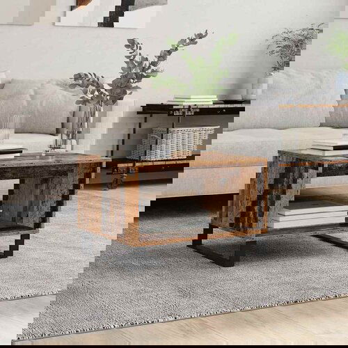 VidaXL Kava Stol Staro drvo 60 x 50 x 40 cm Konstruirano drvo Slike