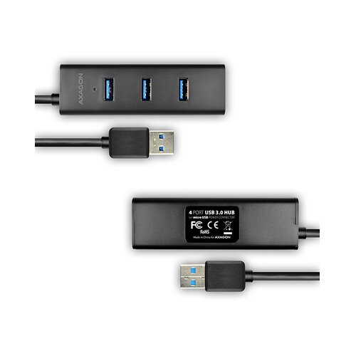 Axagon HUE-S2BL USB 3.0 Charging hub, 4xUSB 3.0 Cene