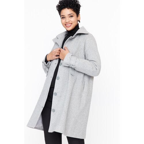 Trendyol Coat - Gray - Basic Slike