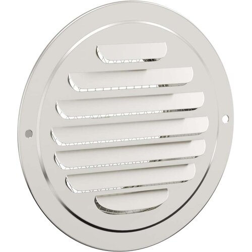  Pokrov ventilacije 4 pcs Srebrno 80 mm Nehrđajući čelik - 80 mm Slike
