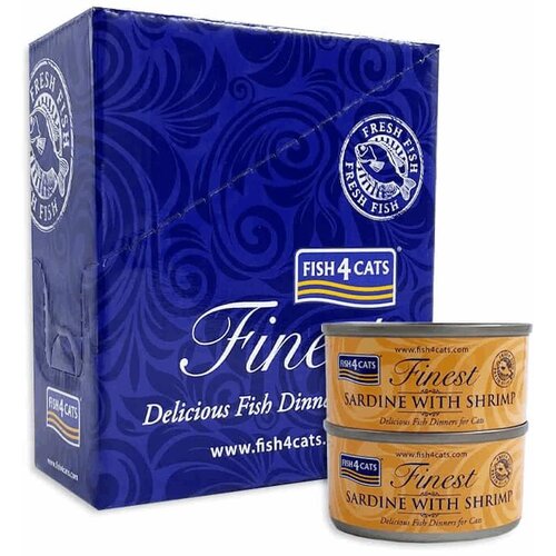Fish4Cats sardine z rakci 10 x 70 g Cene